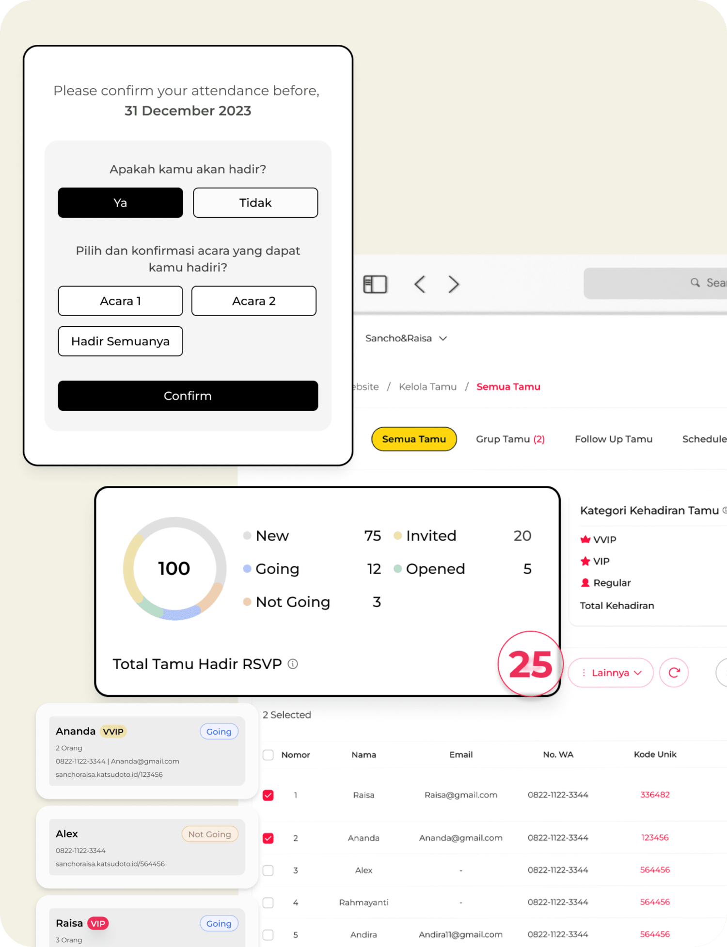 RSVP Tracking